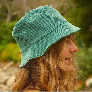 Mollusk Emerald Green Corduroy Bucket Hat